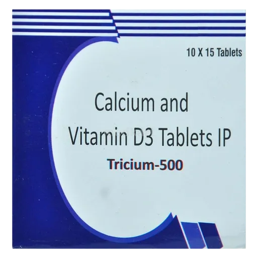 tricium 500mg tablet 15's